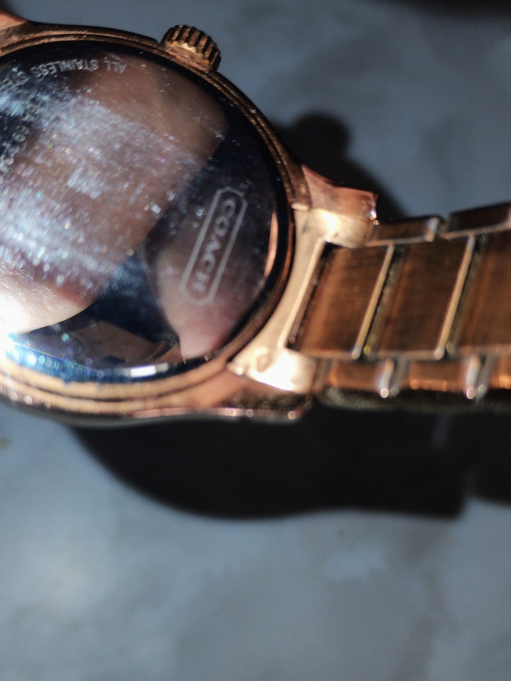 Coach Women's Signature Stainless Steel Watch - Gold-Tone - Picture 2 of 3